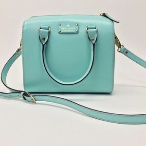 Kate Spade Wellesley Alessa Tiffany Blue Bag